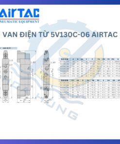 VAN ĐIỆN TỪ 5V130C-06 AIRTAC