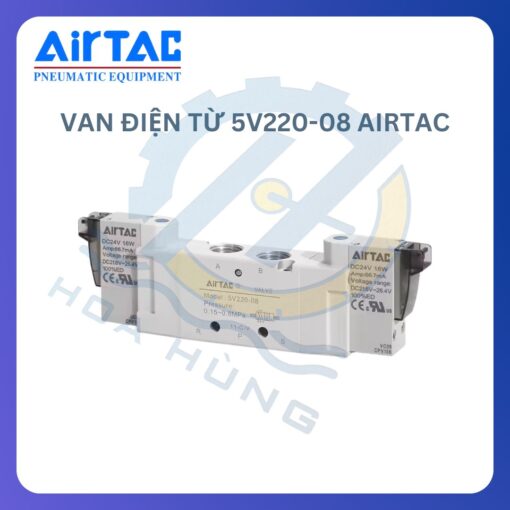 VAN ĐIỆN TỪ 5V220-08 AIRTAC