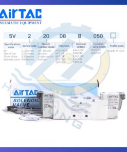 VAN ĐIỆN TỪ 5V220-08 AIRTAC