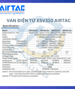Van điện từ ESV310 AIRTAC