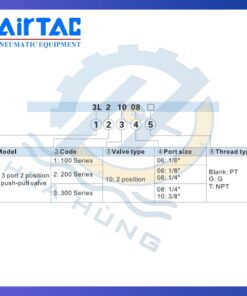 Van Hơi 3L310-10 AIRTAC