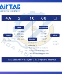Van Hơi 4A230C-08 AIRTAC