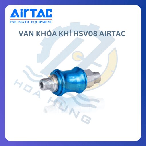 Van Khóa Khí HSV08 AIRTAC
